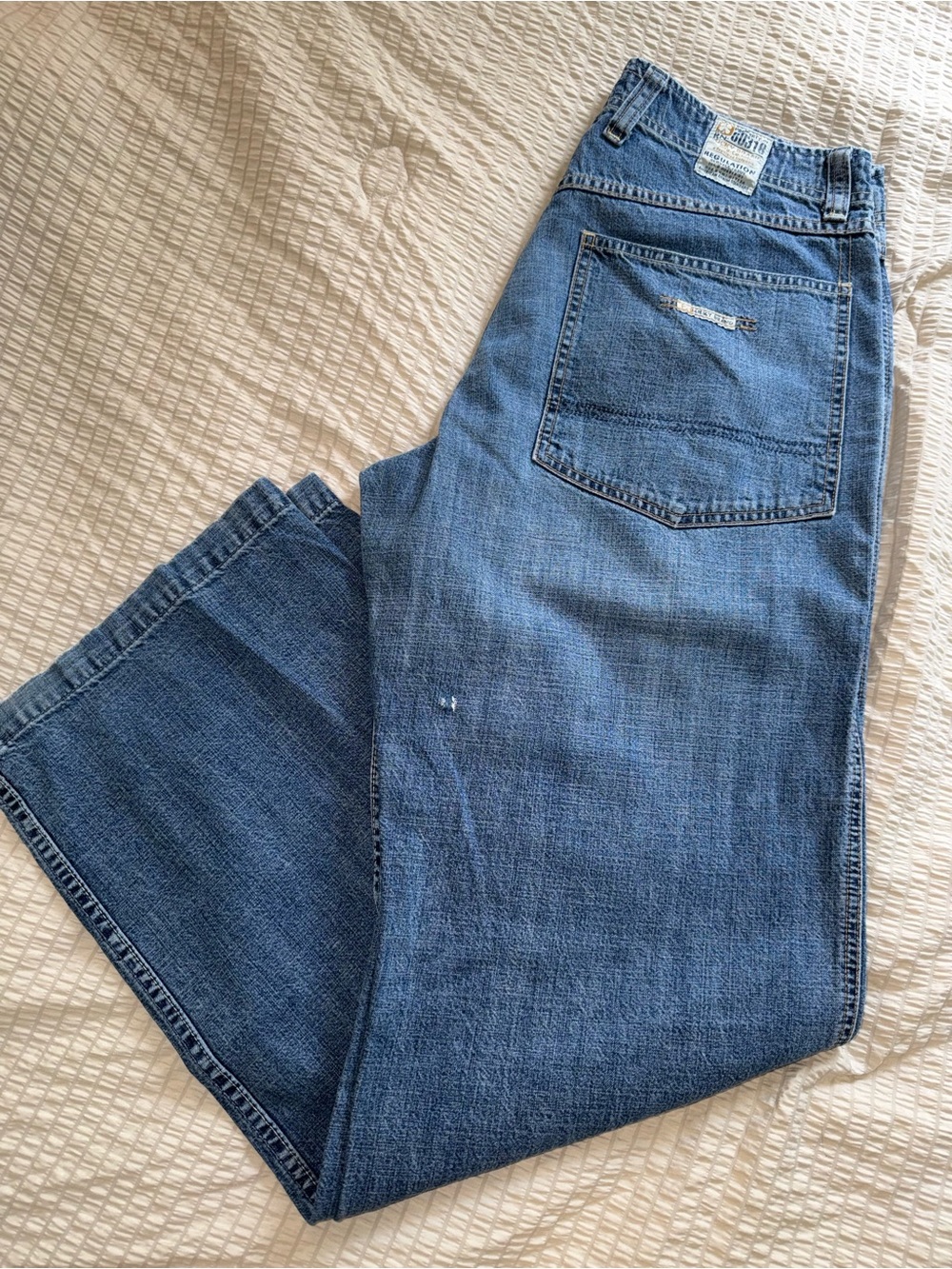 Lucky Brand Vintage Wide Leg Carpenter Jeans 31 - Picture 2 of 10